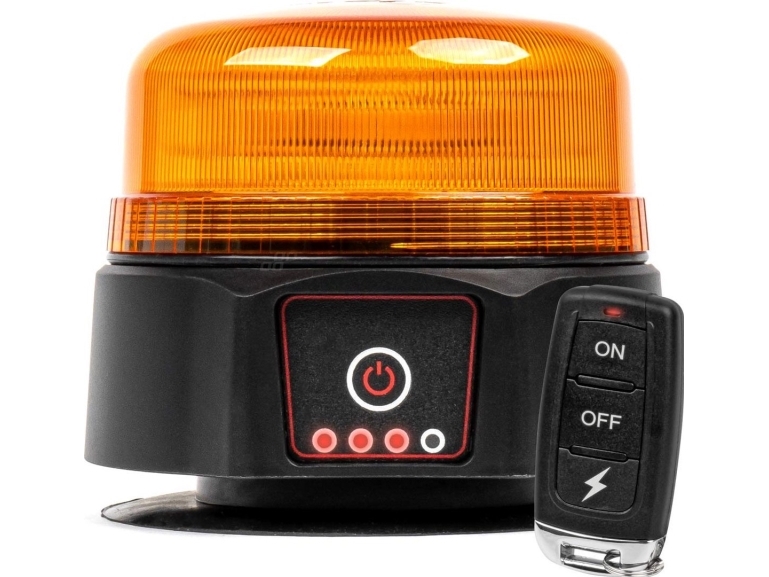 AMiO trådlös led tupp varningslampa med fjärrkontroll r65 r10 12v 24v amio-03932 | Belysning - Annan belysning - Ficklampa | GameStuff