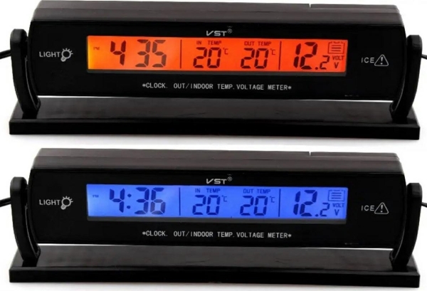 ATL AG97B Klocka termometer voltmeter 3in1 | EL Artiklar - Verktyg för EL - Test- och kontrollutrustning | GameStuff