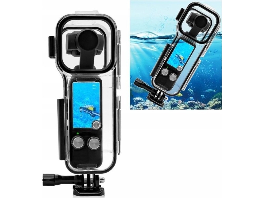 Puluz Case Wasserdichtes Unterwassergehäuse Wasserdicht Bis Zu 45M Für Dji Osmo Pocket 3 / Pu967t