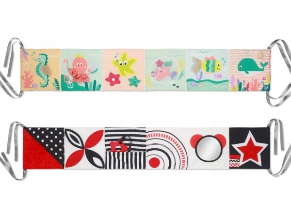 BABY ONO 1563 DOUBLE-SIDED SENSORY BOOK UNDER THE SEA | Skola & Hobby - Festdekorera - Klistermärken | GameStuff