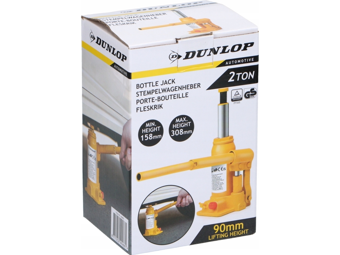Dunlop hydraulisk bilholder/hejsebakke 2000 kg