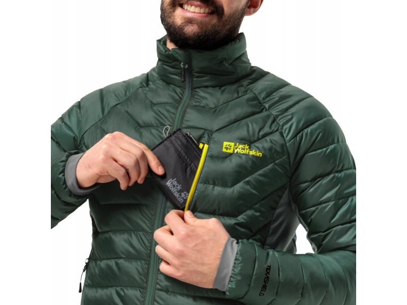Jack Wolfskin herrjacka Jack Wolfskin Routeburn Pro Ins Jacket 1206862-T0138 Grön XL | Kläder & Säkerhet - Arbetskläder - Vinterjacka | GameStuff
