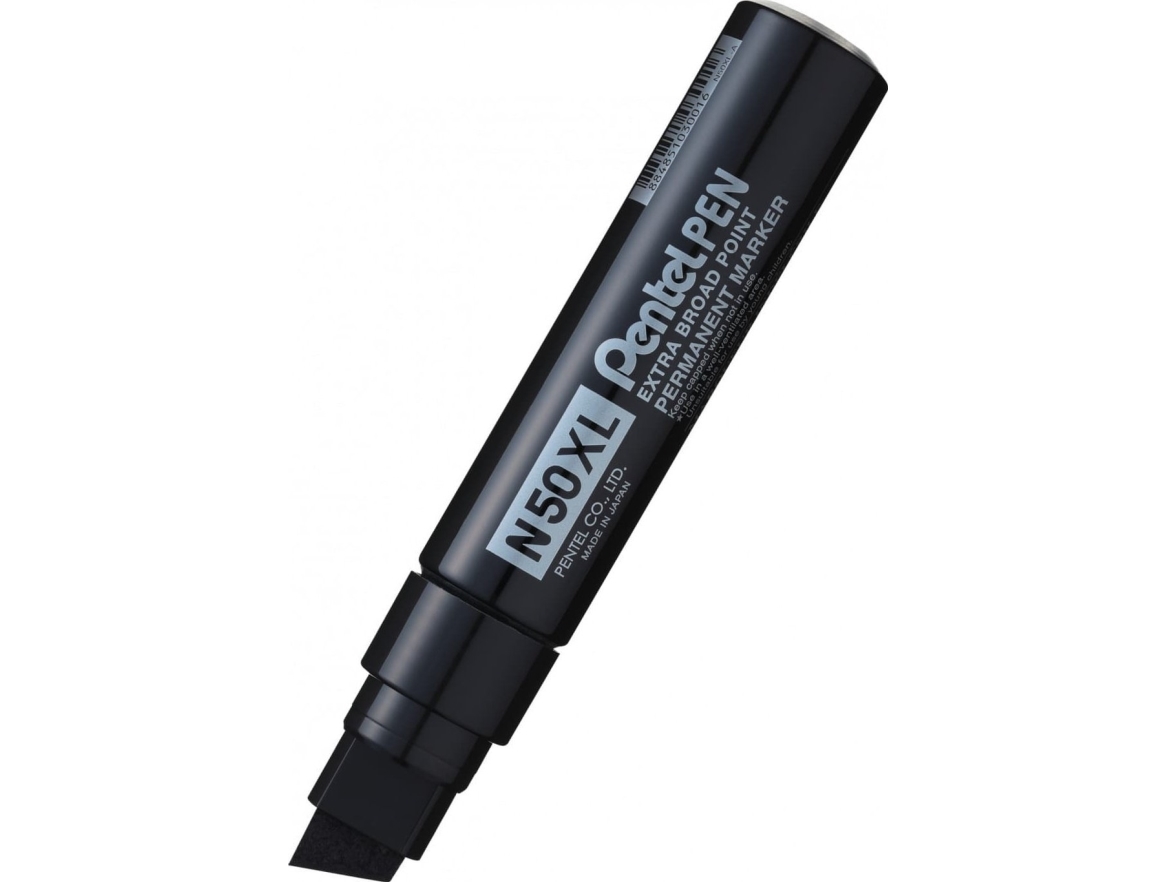 Pentel Permanent Marker N50xl-A Sort Afkortet 8-15,4 Mm Pentel