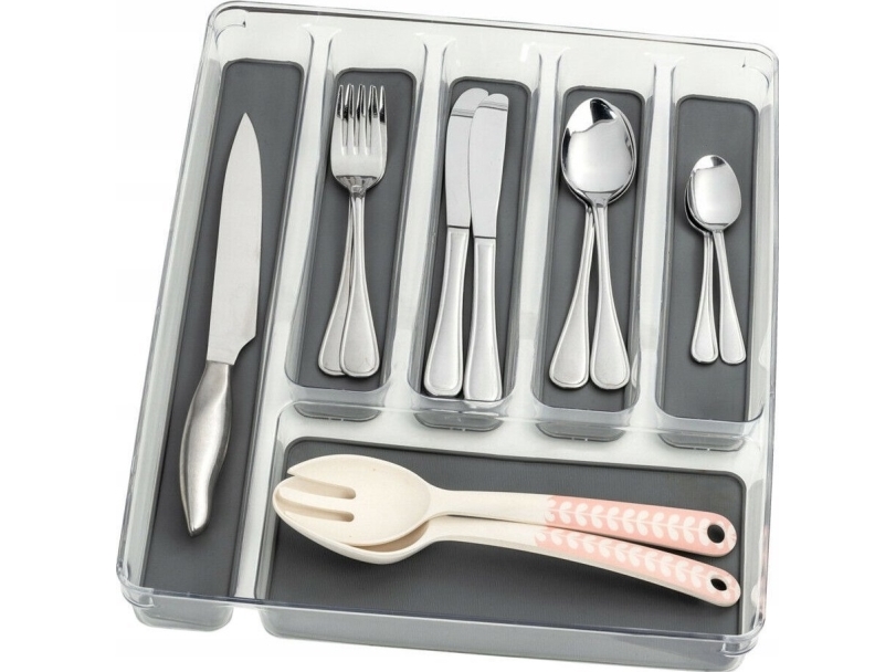 WENKO indsats til bestikskuffe, 6 rum