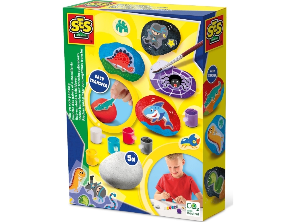 Ses Creative - Mal På Sten - Overførselsmærker