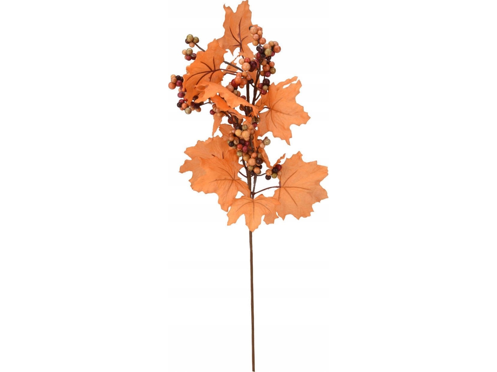 Home Styling Collection Juldekoration Prydnadskvist för vass, höstlöv, 60 cm | N - A | GameStuff