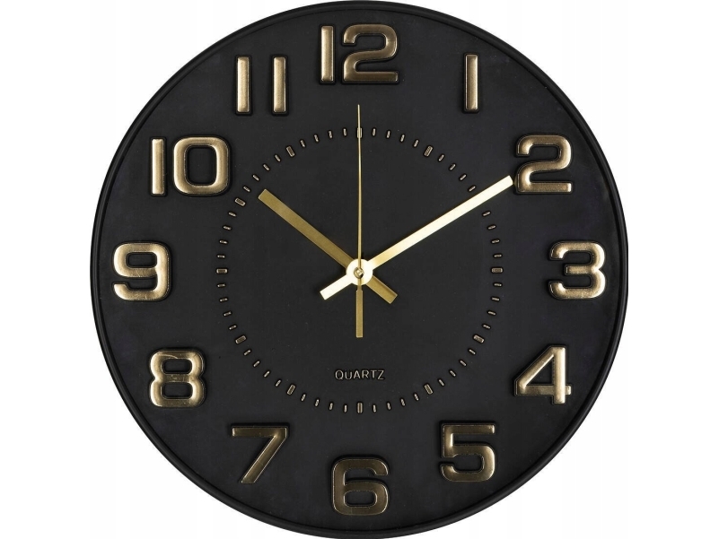 Atmosphera vægur med 3D-tal Doris, Ø 30 cm