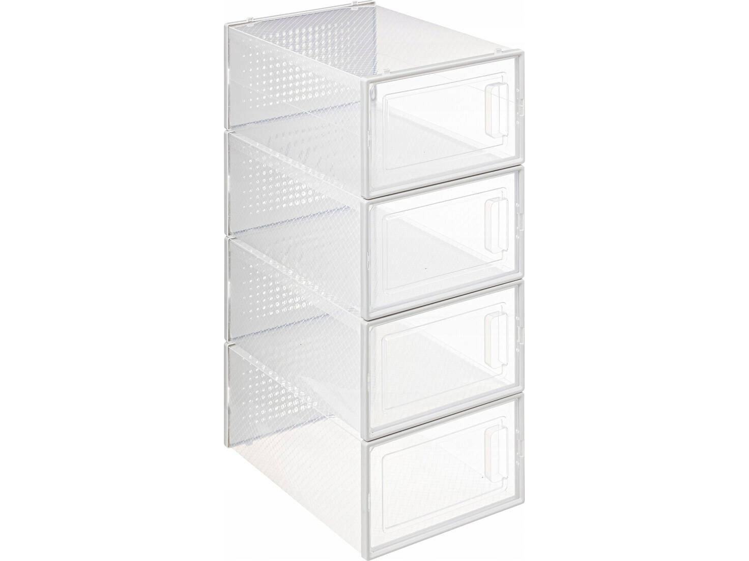 5fem genomskinliga skokartonger STAK, 4 st | N - A | GameStuff