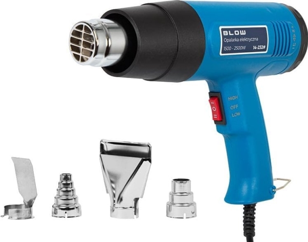 Šilumos Pistoletas 1500 / 2500 W 300 - 650St Blow