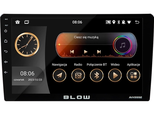 Blow bilradio 78-347# Radio blow avh-8960 rds mp3/usb/micro sd/bluetooth + usb-c | Bilvård & Biltillbehör - Bilens Interiörutrustning - HiFi för bilar - Bilstereo | GameStuff
