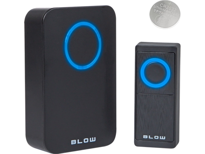 Blow Trådlös dörrklocka DPB-11 svart | Huset - Säkerhet & Larm - Åtkomstkontrollsystem | GameStuff