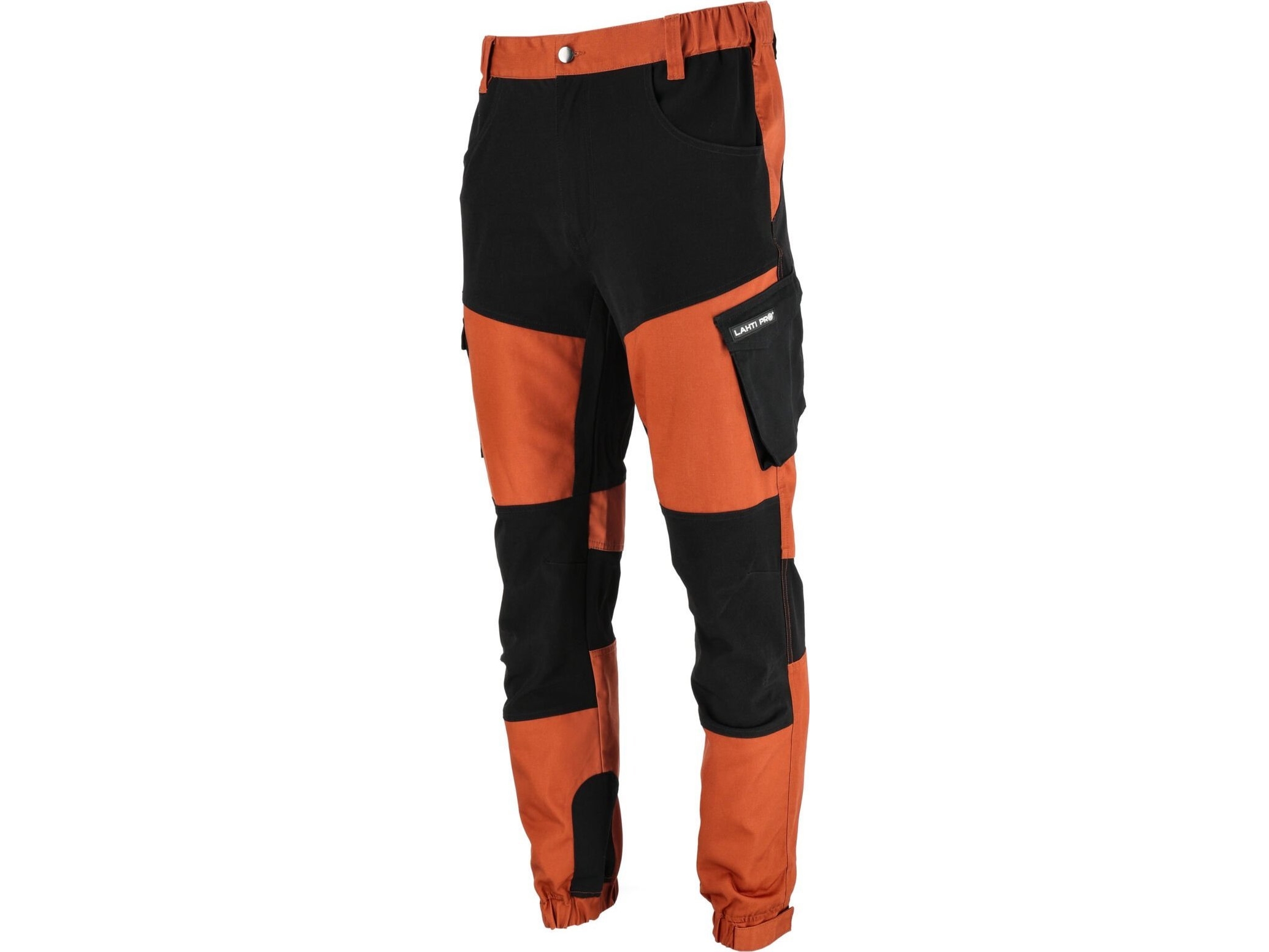 Lahti Pro Spodnie z elementami stretch ceglasto-sort, m, ce, lahti | Sport & Träning - Skidor/Snowboard - Skidbyxor | GameStuff