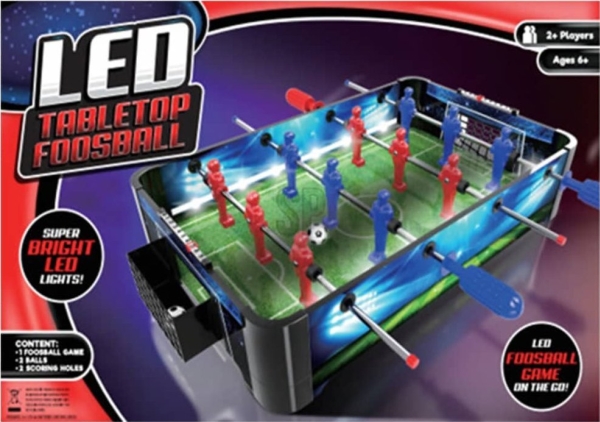 Tender Toys Tender Toys Fotballbord Med Led-Baklys, 48,5X30x8,5 Cm Lumarko!