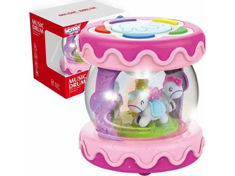 Woopie Drum Music Box Mit Licht Lumarko Musikspielzeug Für Babys!