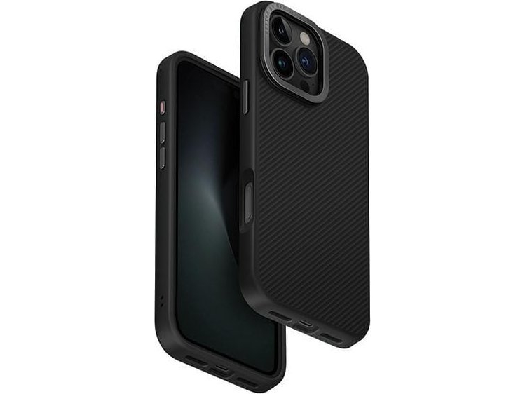 Uniq Uniq Etui Keva Max Iphone 16 Pro Max 6.9" Magclick Charging Czarny/Carbon Black
