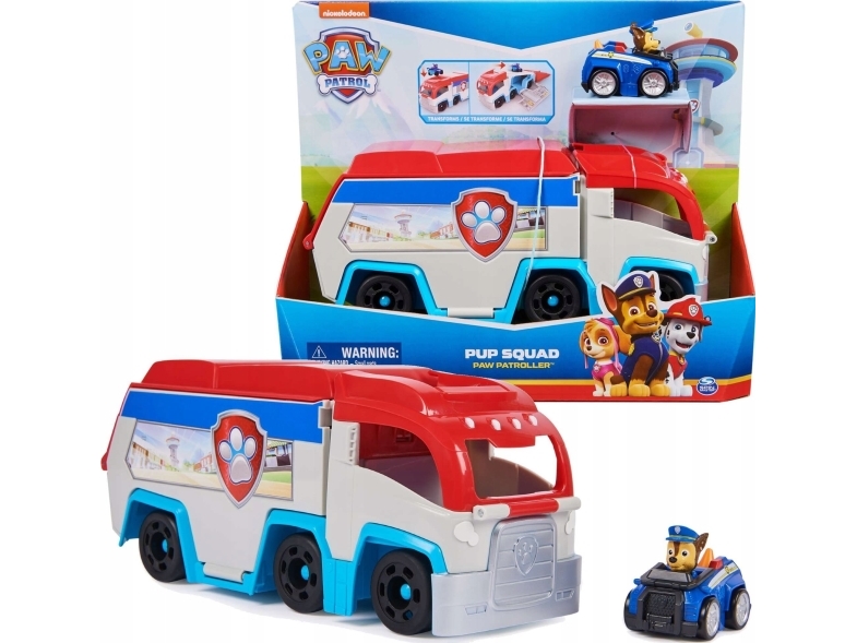 PAW Patrol 6071544, Fordonsset, 3 år, Plast, Flerfärgad | Leksaker - Radiostyrda leksaker - Bilar och akutbilar | GameStuff