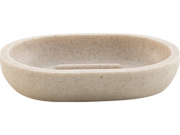Douceur D`Interieur Seifenschale Mit Naturligm Design, Sand