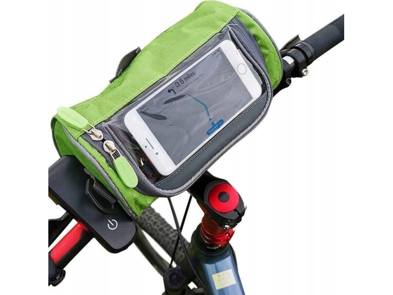 Dunlop Sakwa 2W1 Bike Bag For Dunlop Handlebars - Grey