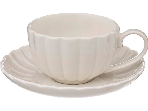 Secret de Gourmet porslinskopp med fat ROMY, Ø 6 cm | N - A | GameStuff