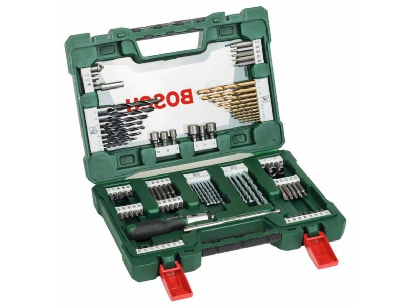Bosch Bor Og Bitssæt V-Line 91 Dele En