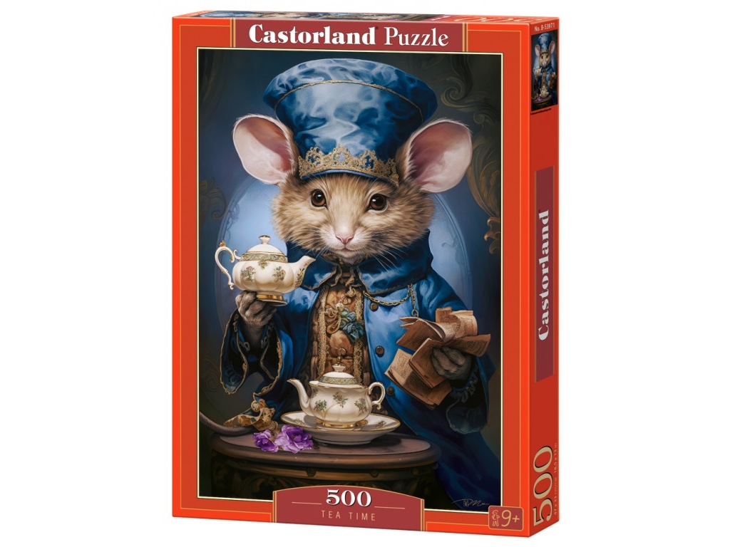Castor Puzzle 500 Elemente Teezeit, Maus