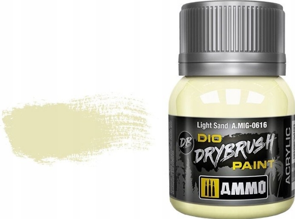 Vallejo Ammo: DIO Drybrush - Light Sand