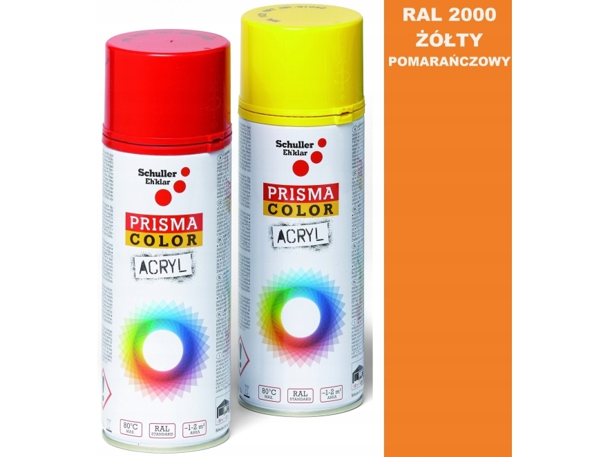 Prisma Color RAL 2000 400ml - Orangegul