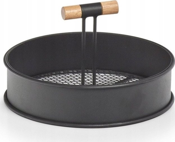 Zeller metallstativ med handtag, Ø 20 cm, svart, ZELLER | Köksapparater - Storköksutrustning - Inventarier - Hyllor | GameStuff