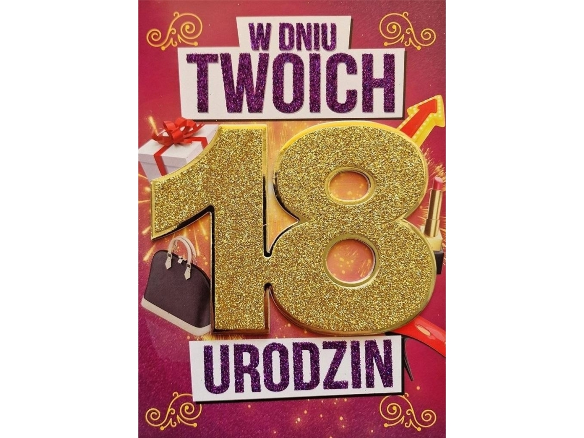 Yeku Karte Geburtstag 18 Damen
