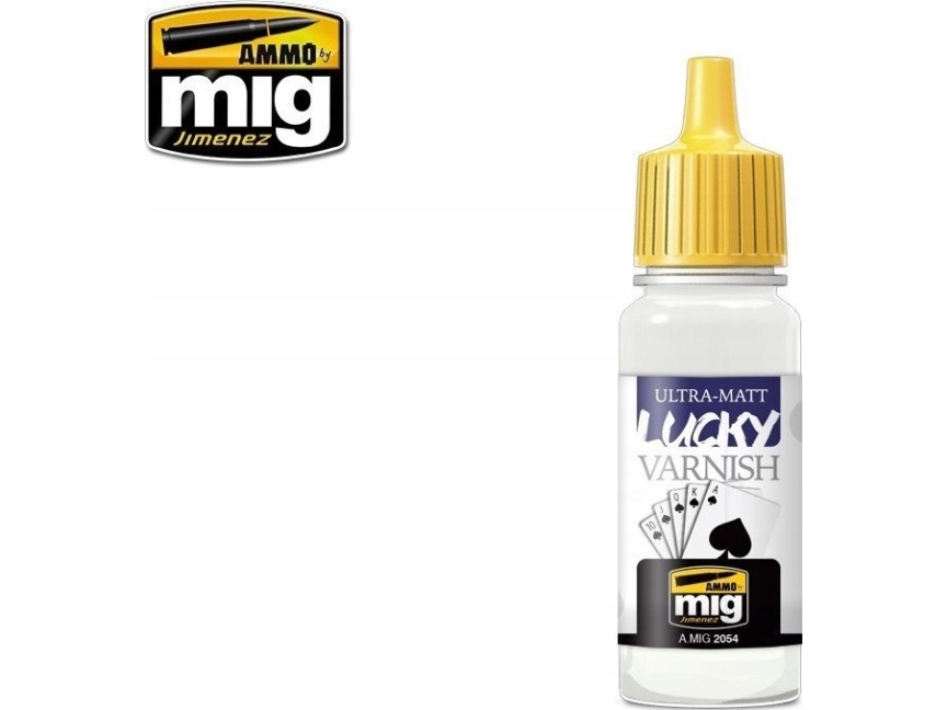 Vallejo Ammo Lucky Varnish - Ultra-Matt (17 ml) | Skola & Hobby - Konstmaterial - Specialprodukter | GameStuff