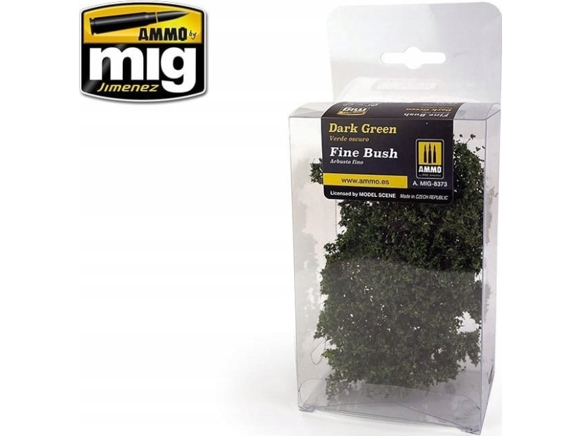 Vallejo Ammo: Fine Bush - Mörkgrön | Hobby - Modelljärnväg - Markbyggnader | GameStuff