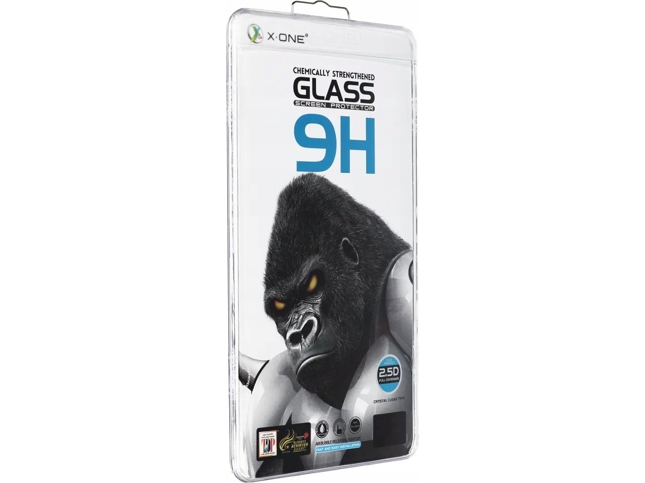 X-One Gehärtetes Glas X-One 3D Full Cover Für Samsung Galaxy S24 Plus (Hüllenfreundlich) Mit Funktionierendem Fingerabdruckleser