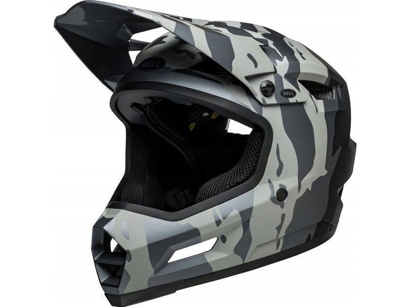 Bell helhjälm full face BELL SANCTION 2 DLX MIPS ravine matt grå svart stl. XL (59-61 cm) (NY 2024) | Utomhusleksaker - Gå / Löpande fordon - Hjälmar | GameStuff