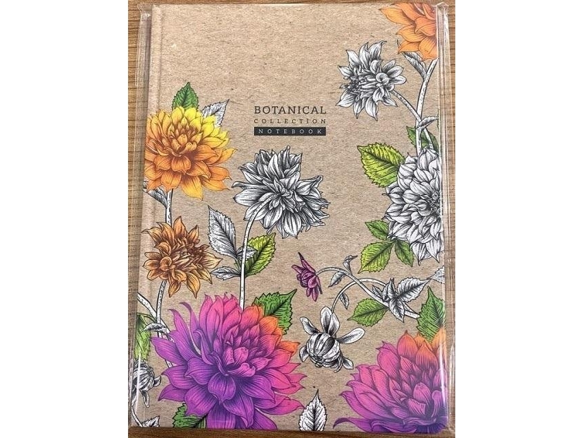 Frischer Notizblock Dekorativ A5/64K Gitter Tw Blumen Fresh |