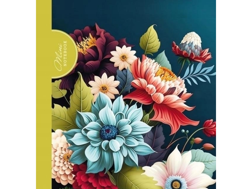 Fresh Notizbuch Flora Limonka 100X100/48K Kariert