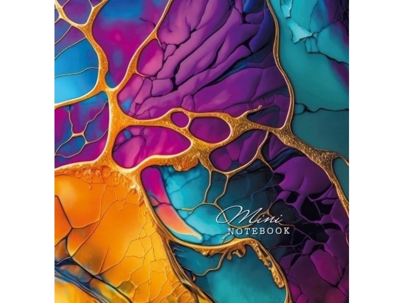 Fresh Dekoratives Notizbuch 100X100/48K Kariertes Mosaik Fresh