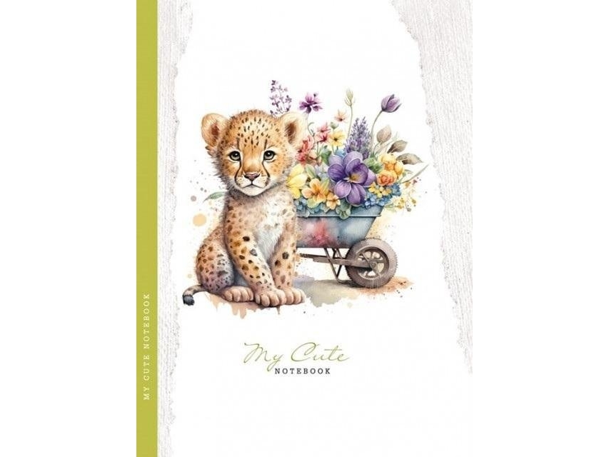 Fresh Notatnik Ozdobny 143X200/48K Kratka Tw Cheetah |