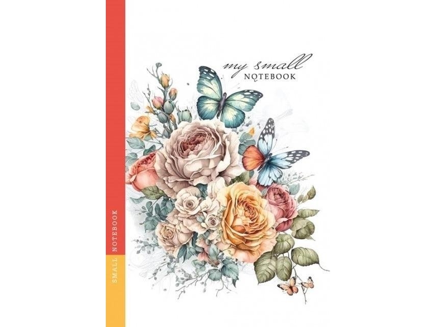 Frisches Dekoratives Notizbuch 105X148/64K Gitter Tw Bouquet |