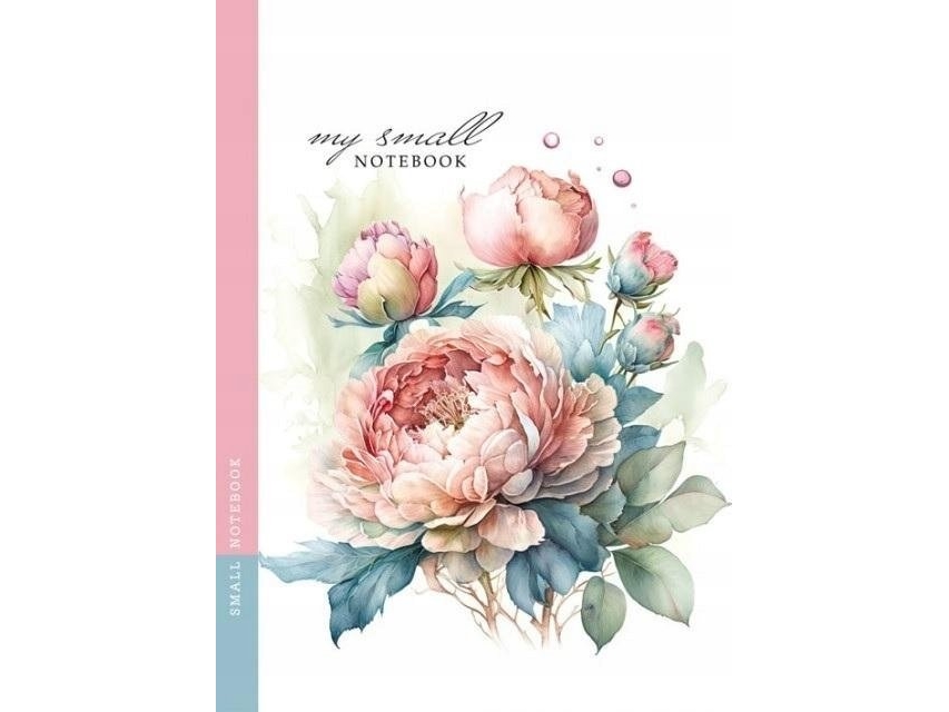 Frisches Dekoratives Notizbuch 105X148/64K Gitter Tw Bouquet |