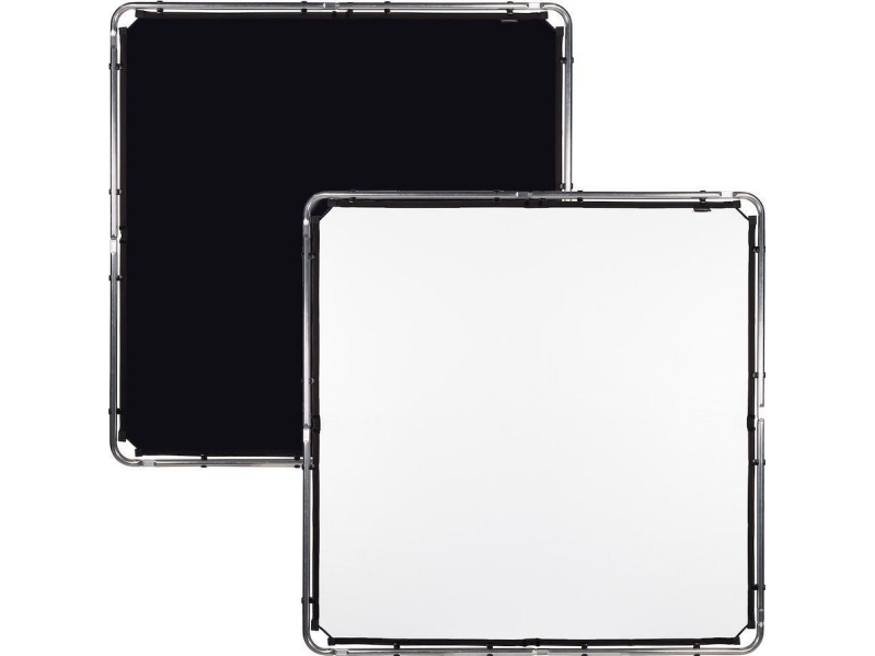 Lastolite Skylite Midi stof 1,5 x 1,5 m Black/White