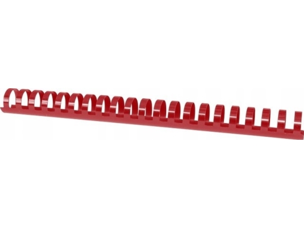 Toimistotuotteet OFFICE PRODUCTS sidontakammat, A4, 25mm (240 arkkia), 50 kpl, punainen