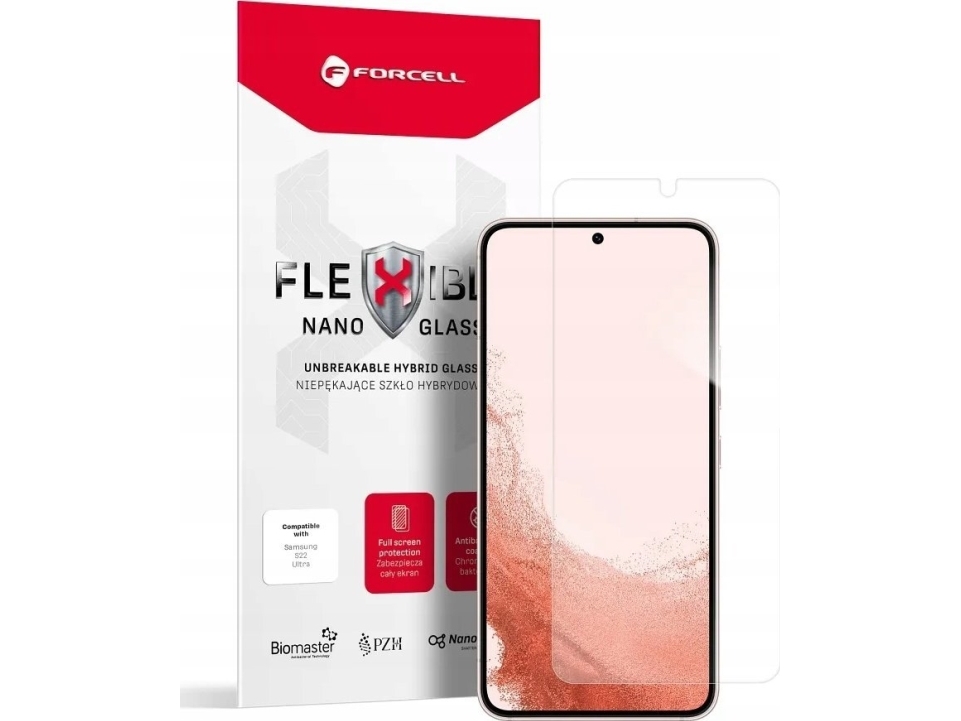 Forcell Flexible Nano Glass Hybridglas Til Samsung Galaxy S23