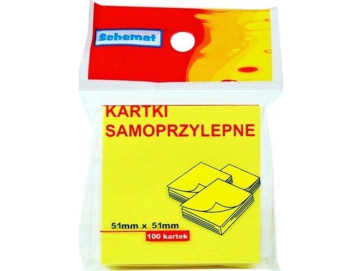 Post-it Sticky notes 51x51mm 100 stk