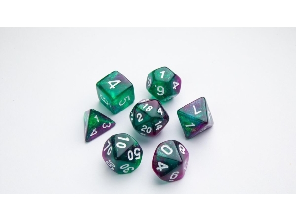 Gamegenic Galaxy Series Rpg-Terninger, Sæt Aurora