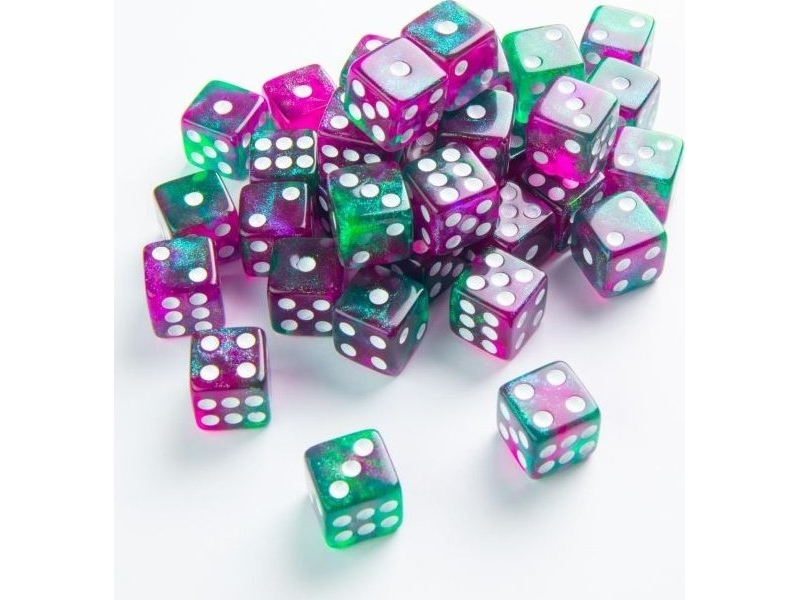Gamegenic Gamegenic: Galaxy Series - D6 Dice Set (12 mm) - Aurora