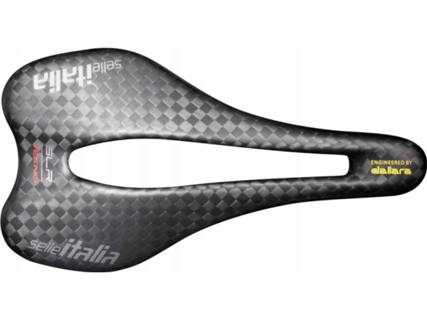 Selle Italia SLR Boost Tekno Superflow S sadel, kolfiberskena + 10 mm, kolfiber, 95 g (NY) | Cykling - Cykelutrustning - Sadelmakare | GameStuff