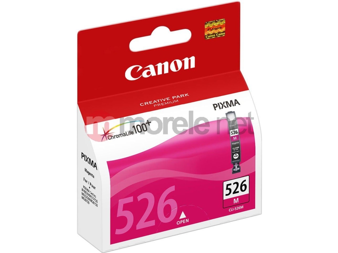 Canon Cli-526M, Magenta, Pigmentbaseret Blæk, 1 Stk