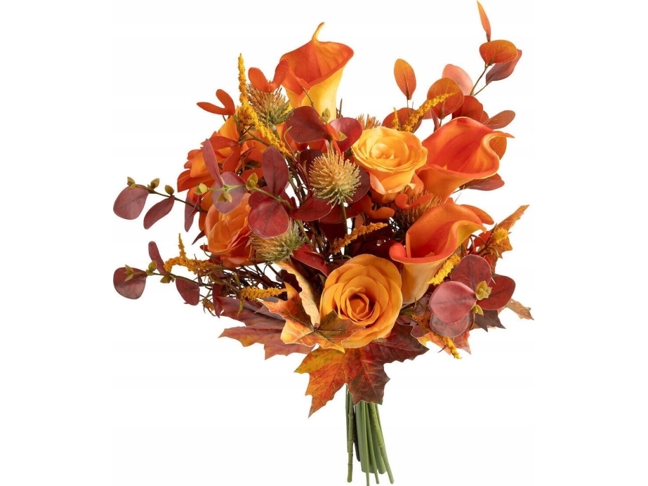 Atmosphera Buket med kunstige blomster JAMES efterårskomposition, 55 cm