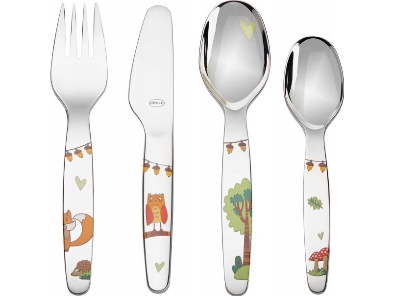 Leonardo ROESLE - 4 dele børnebestik Waldfreu