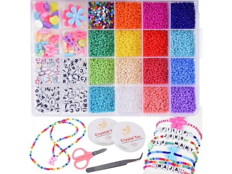 Jokomisiada perler til armbåndsæt ZA4172